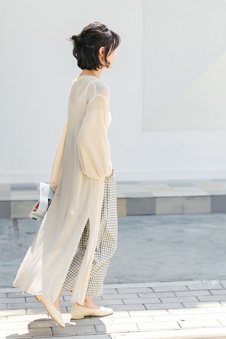 GW2252 Stylish Cardigan Almond