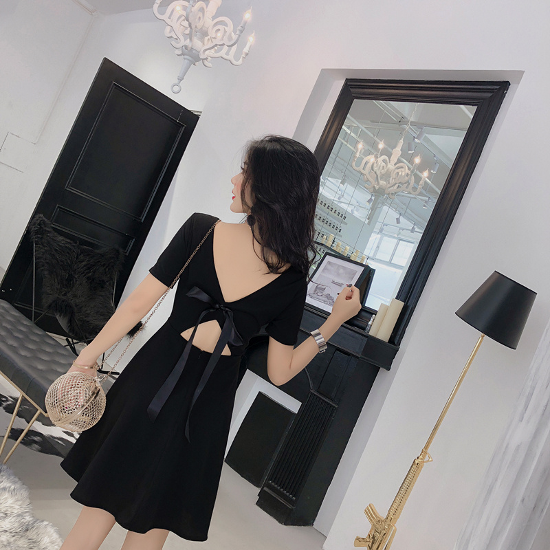 GW2255 Fashion Dress Black