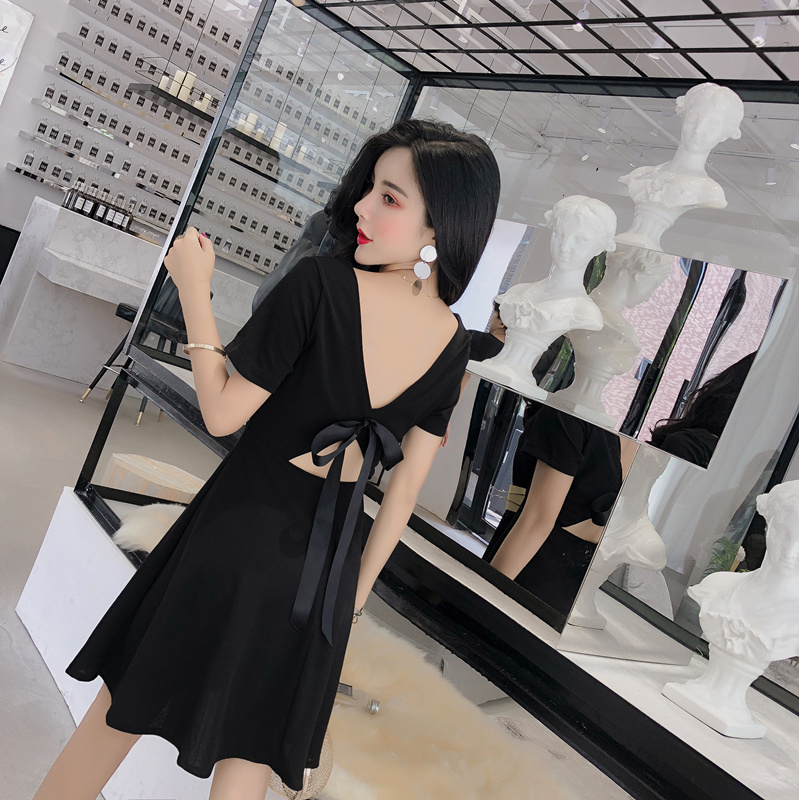 GW2255 Fashion Dress Black