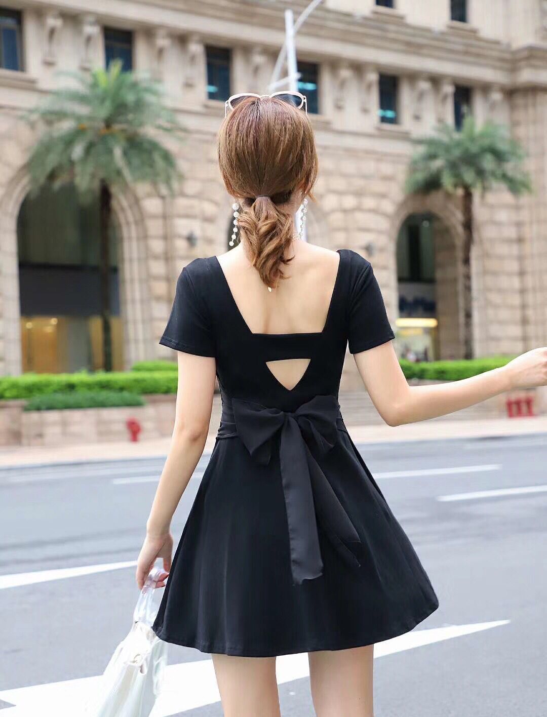 GW2256 Charming Dress Black
