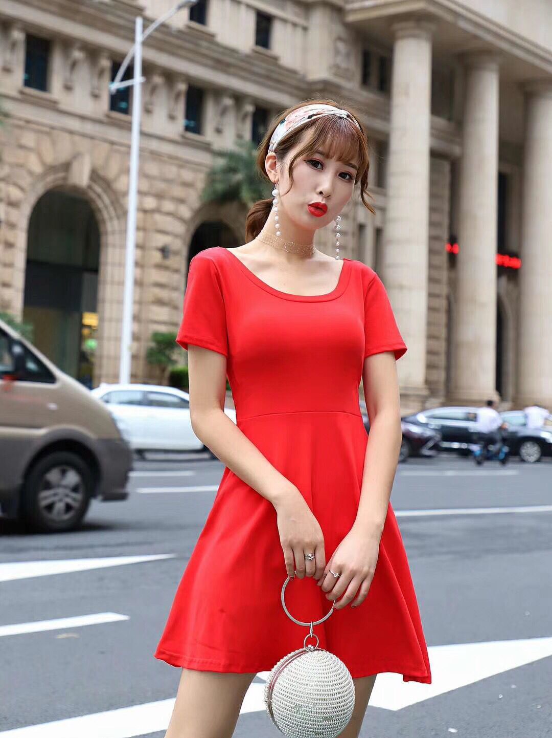 GW2256 Charming Dress Red