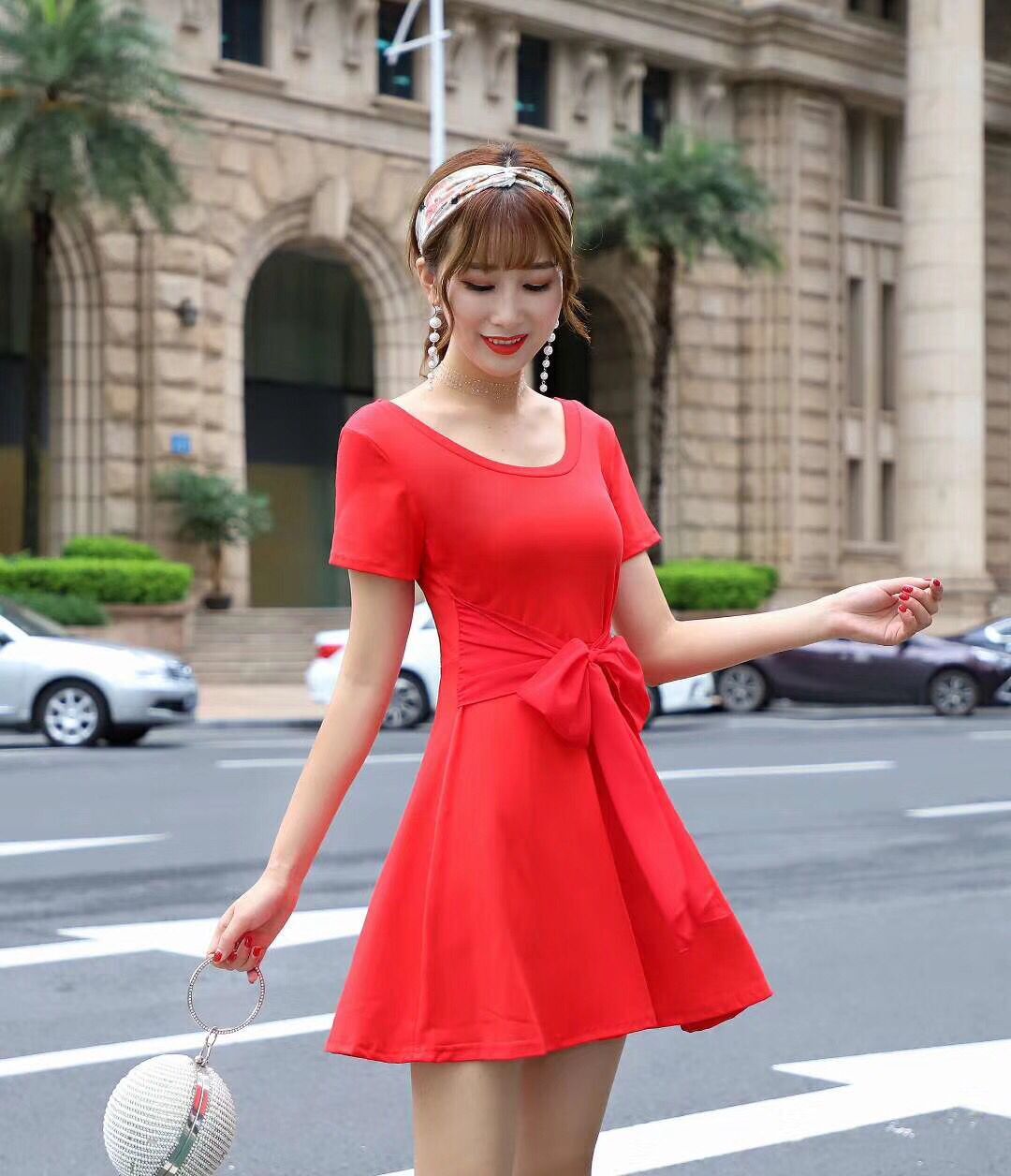 GW2256 Charming Dress Red