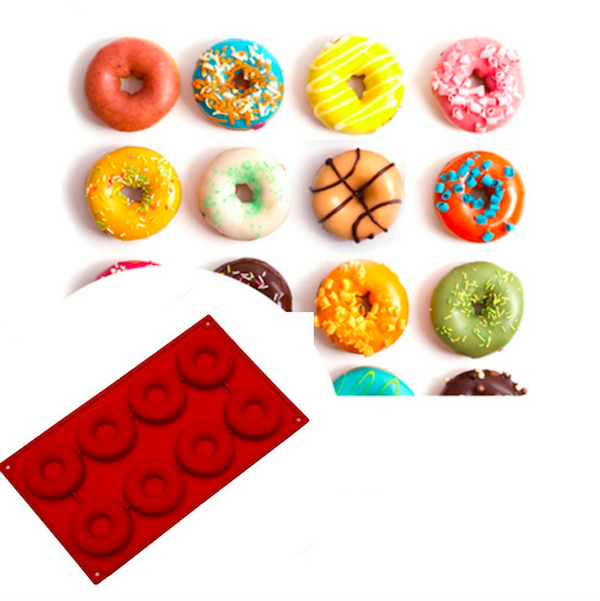 TC4007 Doughnut Tool Mold Red