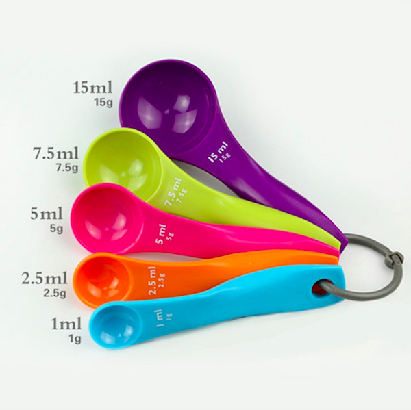 TC4009 Colourful Measuring Spoons As Picture