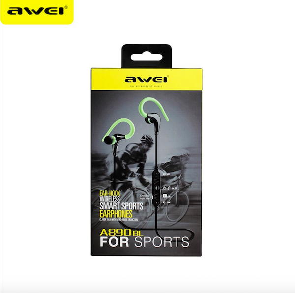 HP4107 Sweat Proof In-Ear Earphones Awei White