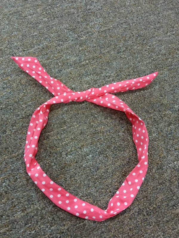 WB7656 Lovely Wire Headband Watermelon Pink