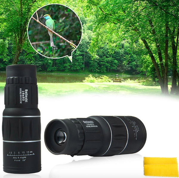 OD789 Monocular Telescope Black