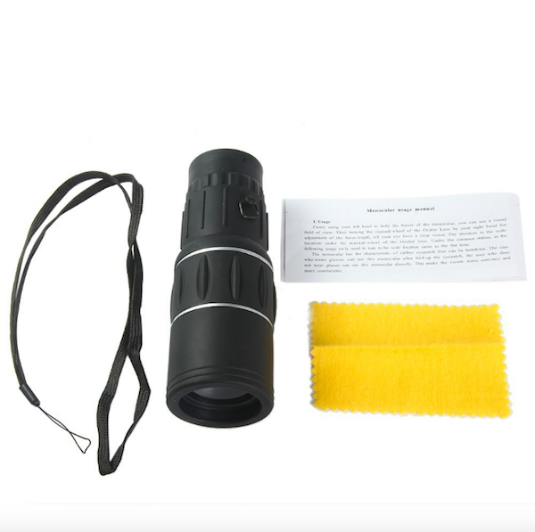 OD789 Monocular Telescope Black