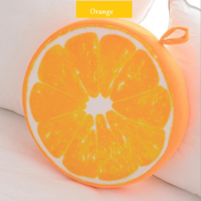 HM 842 Fruits Cushion Pillow Orange