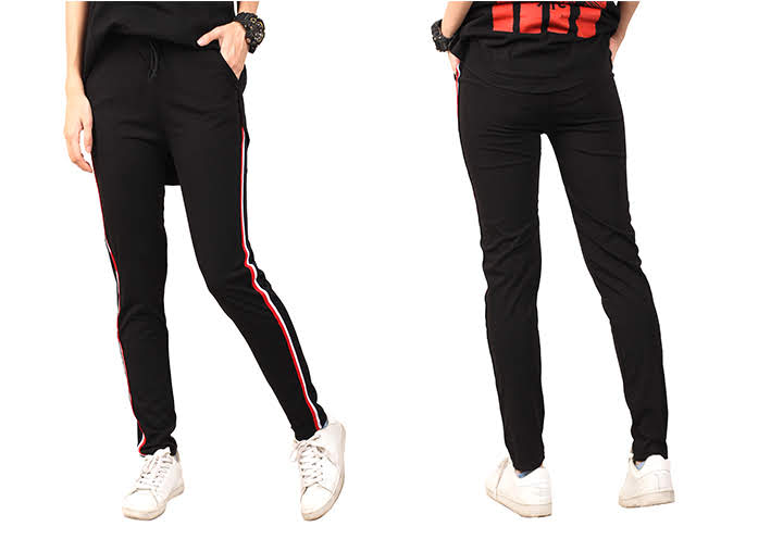QA-449 Women Sport Pants Red