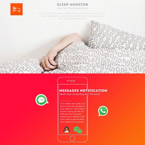 AC600 Smart Wristband Dark Blue