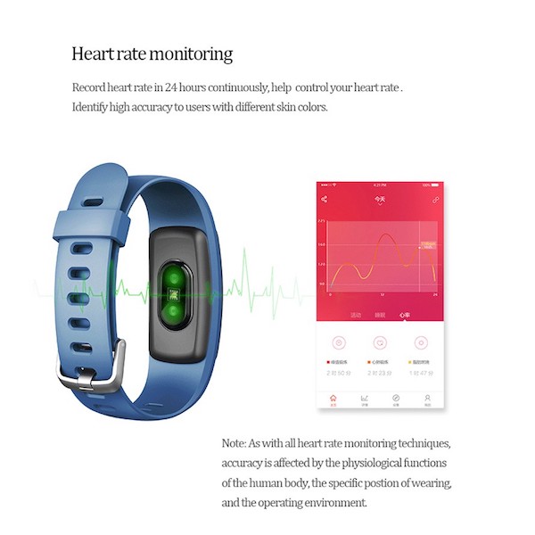 AC603 Trendy Smartband Red