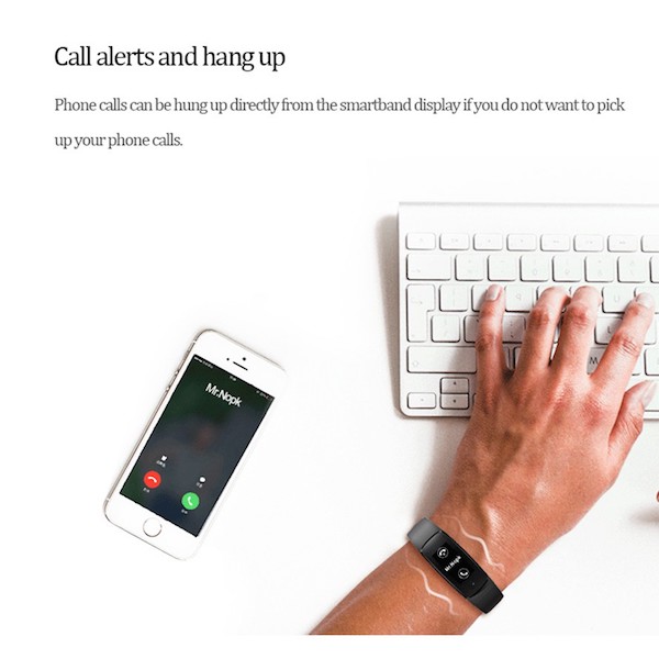 AC603 Trendy Smartband Red