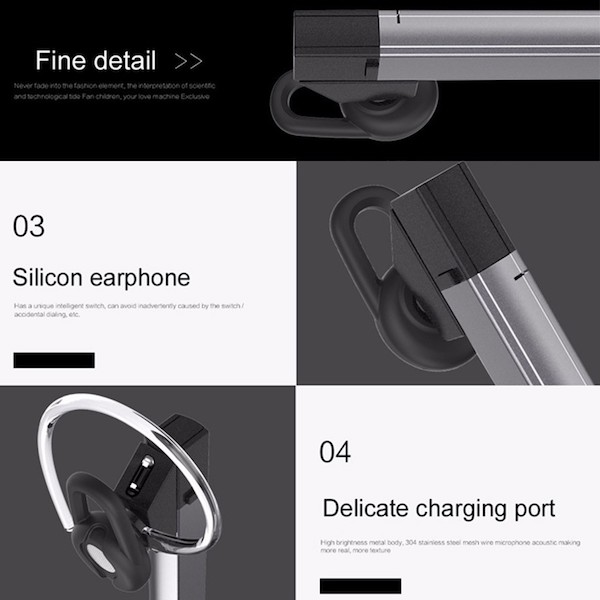 AC605 Wireless Headset Silver