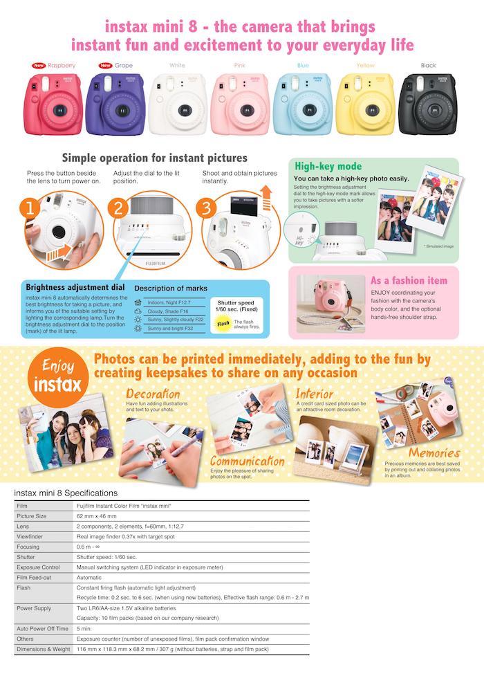 CM-0001 Fashion Camera Yellow