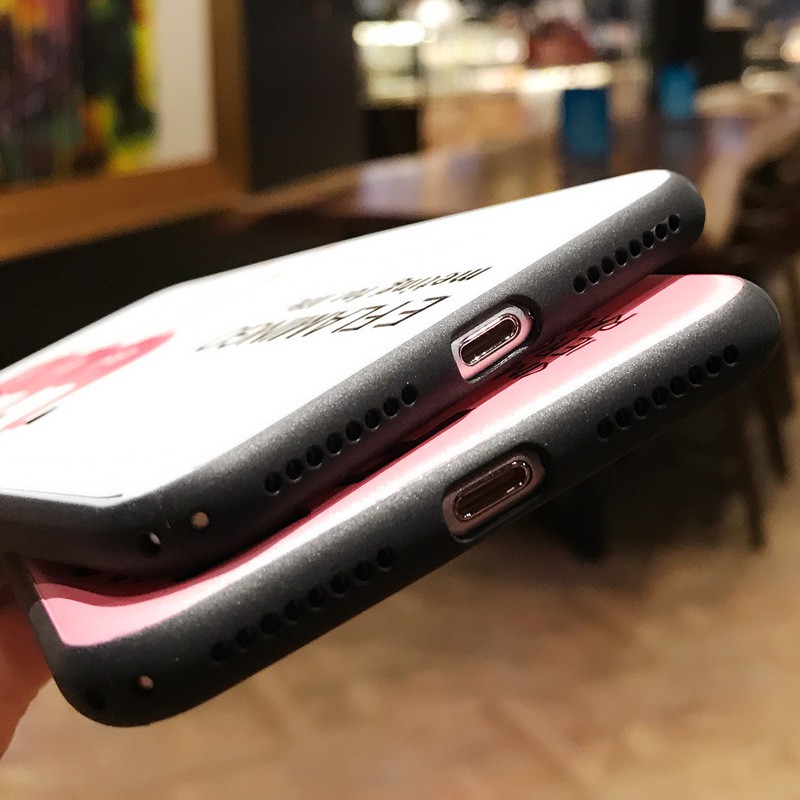 HM 831 Flamingo iPhone 7/8 Case White