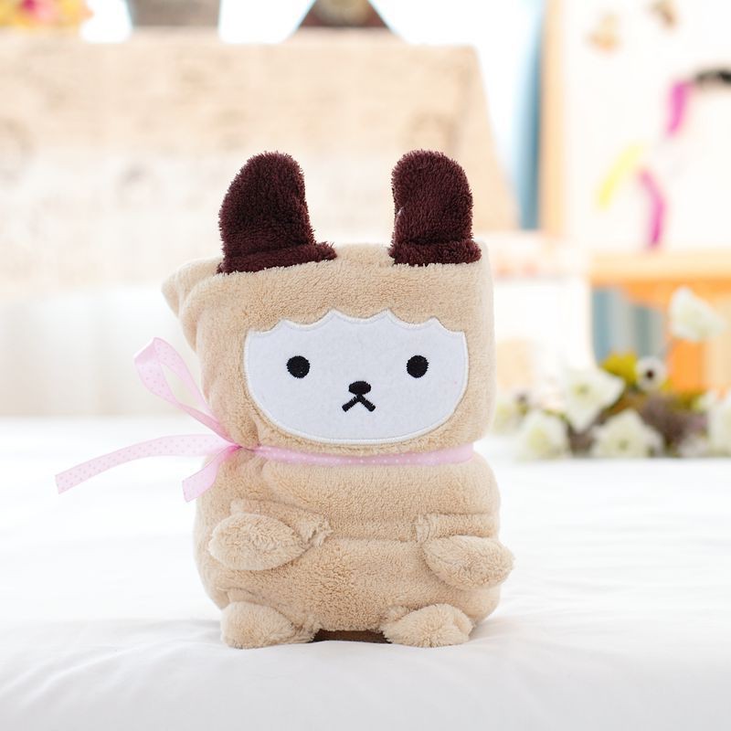 HM 840 Cute Blanket Brown Sheep