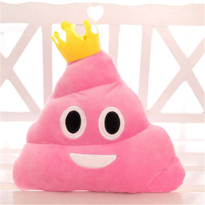 HM 841 Manure Queen Emoji Cushion