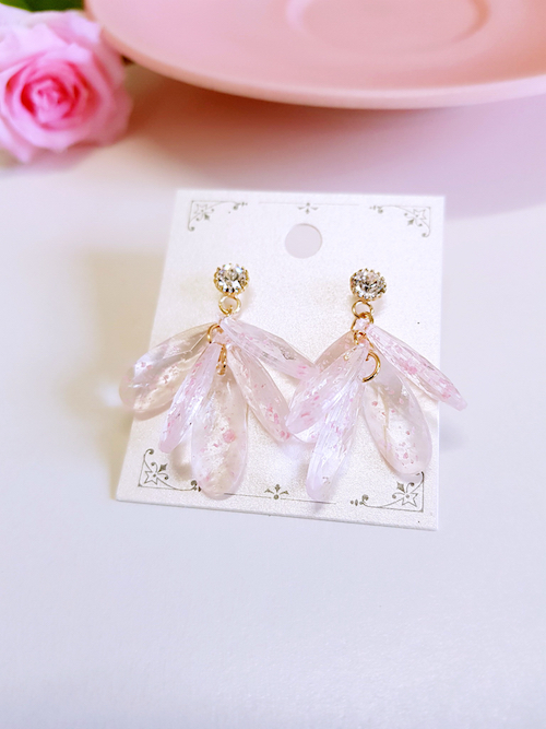 KR-048 Stylish Earring Pink