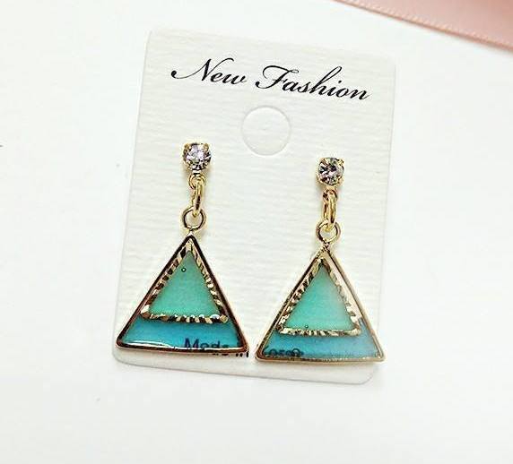 KR-127 Classic Earring Green