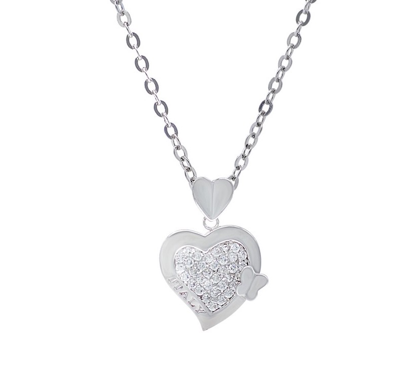PN-408 Lovely Necklace Silver