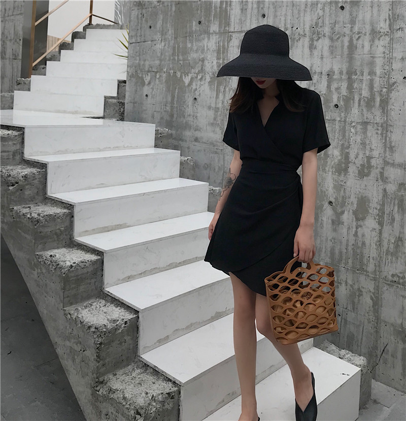 VW12354 Fashion Dress Black