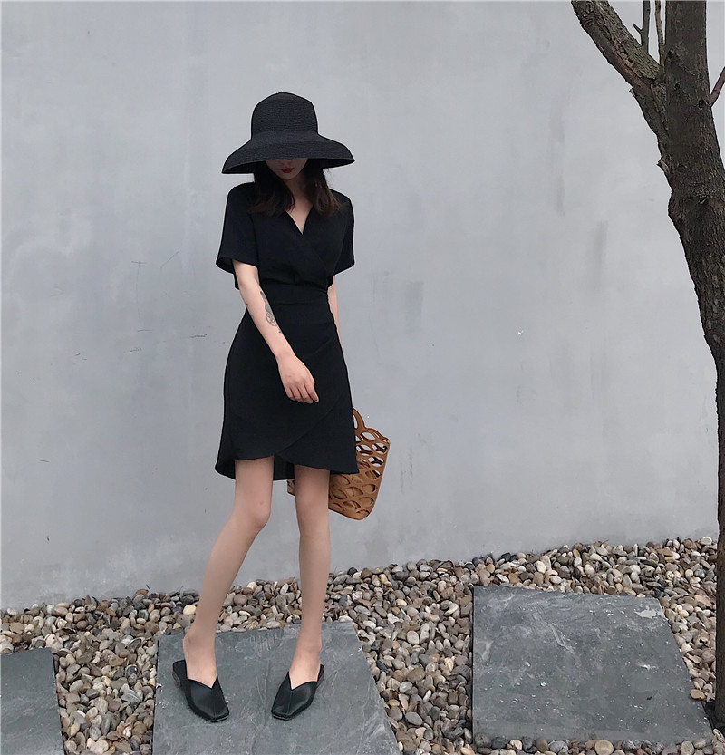 VW12354 Fashion Dress Black