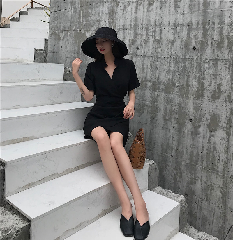 VW12354 Fashion Dress Black