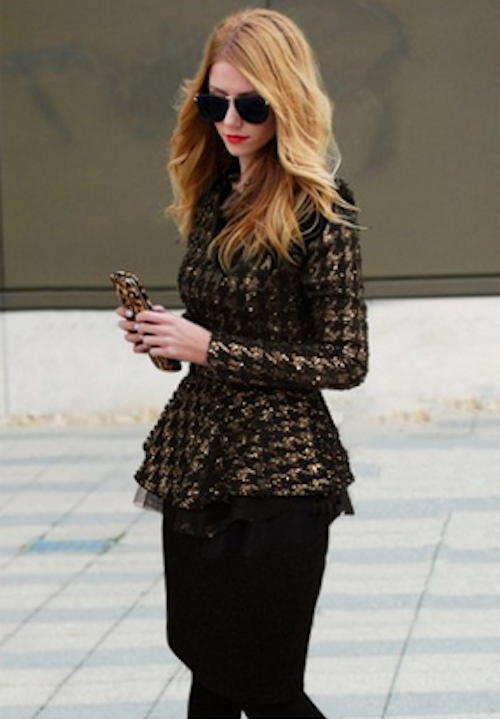 WT21688 Europe Top Black