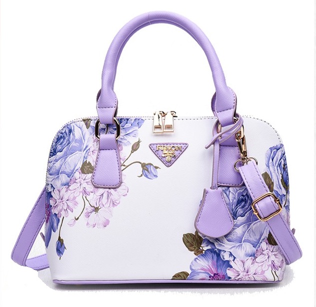KW80371 Premium Floral Bag Light Purple