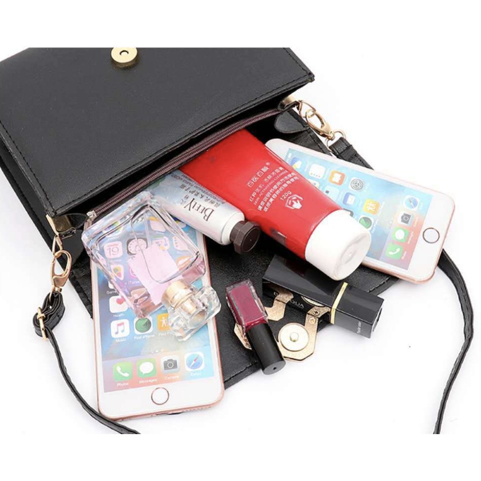 KW80376 Lovely Tassel Bag Black