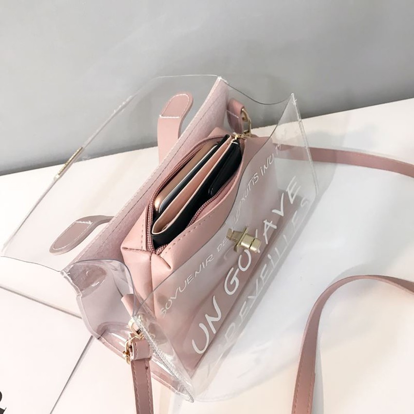 KW80380 2 In 1 Casual Bag Light Pink
