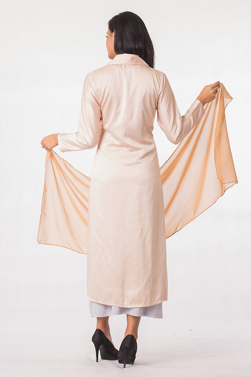 JW5055 Fashion Jacket & Dress Set Khaki