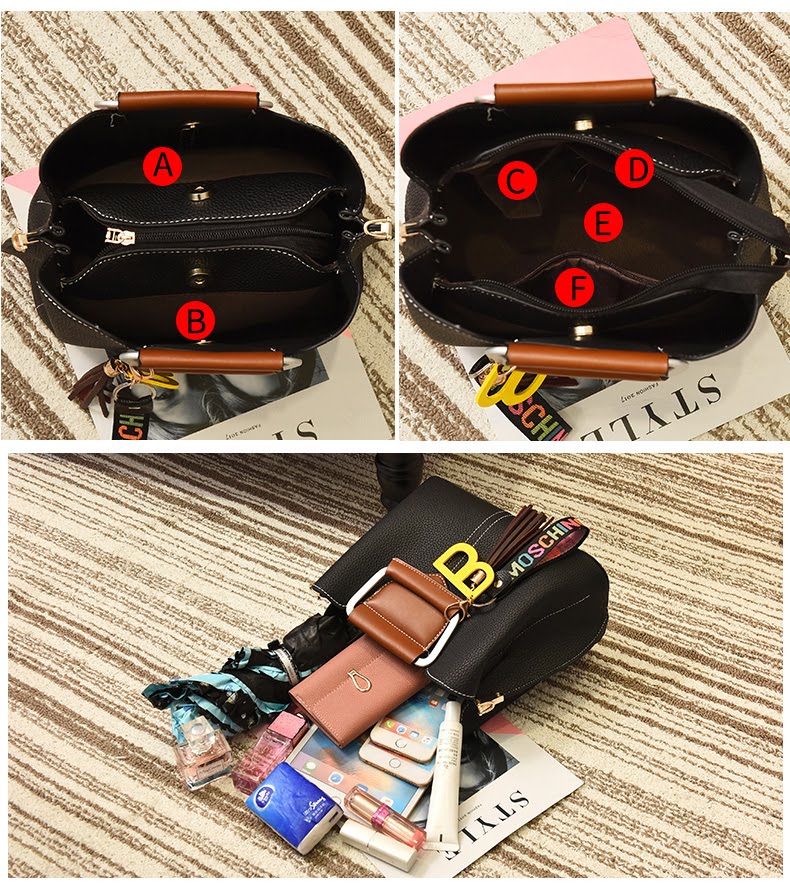 QA-500 Women's Casual Handbag Black