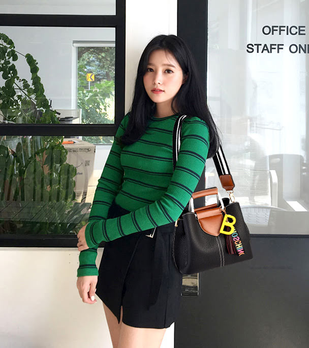 QA-500 Women's Casual Handbag Black