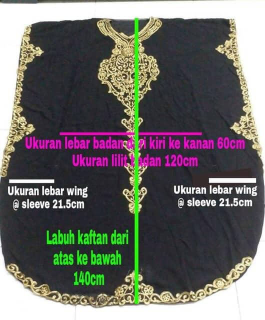 JW5081 Kaftan 3 in 1 Black