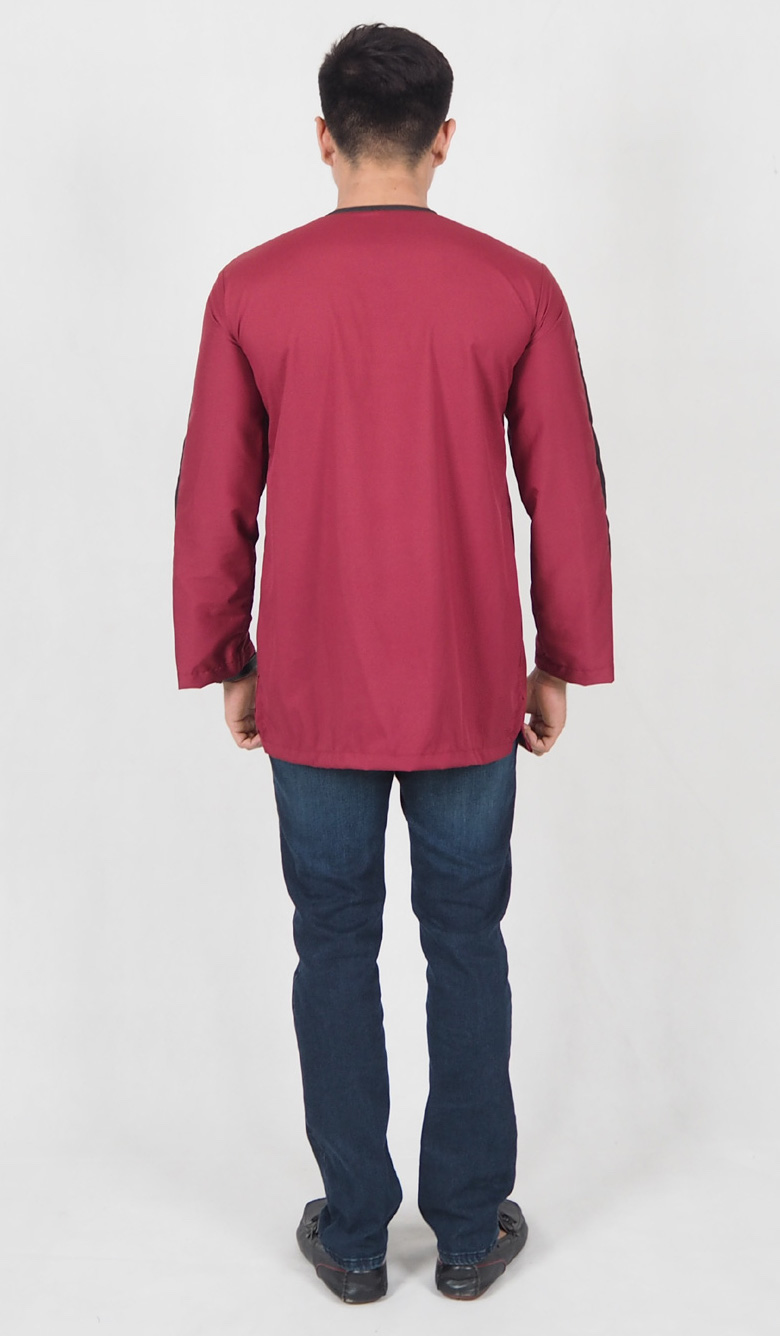 WT7702 Stylish Top Maroon
