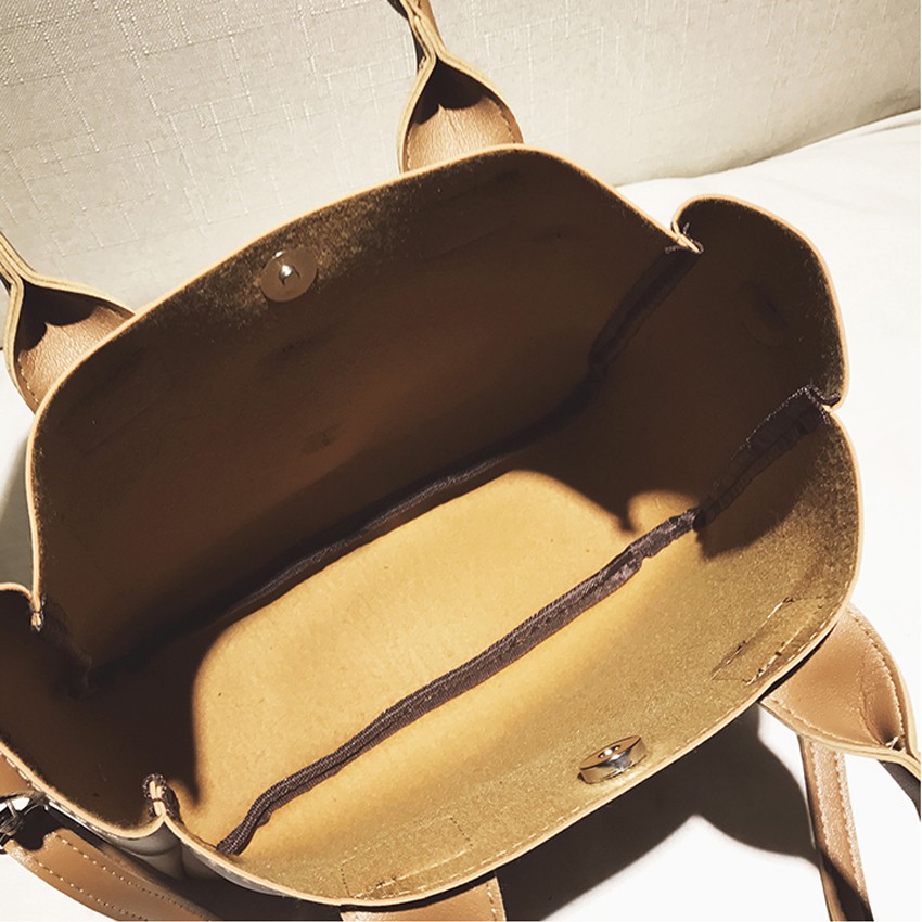 KW80423 Bucket Tote Bag Brown