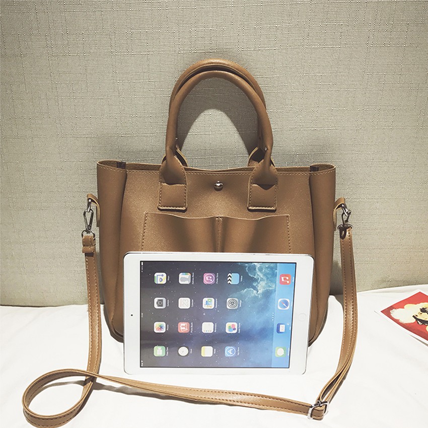 KW80423 Bucket Tote Bag Brown