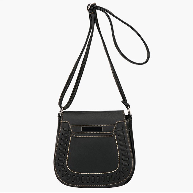 KW80425 Vintage Sling Bag Black