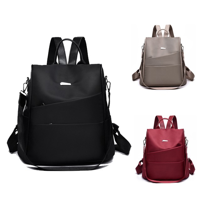 KW80439 STYLISH CASUAL BACKPACK BLACK