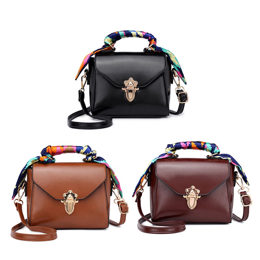 KW80443 VINTAGE STYLE WOMEN'S BAG DARK BROWN