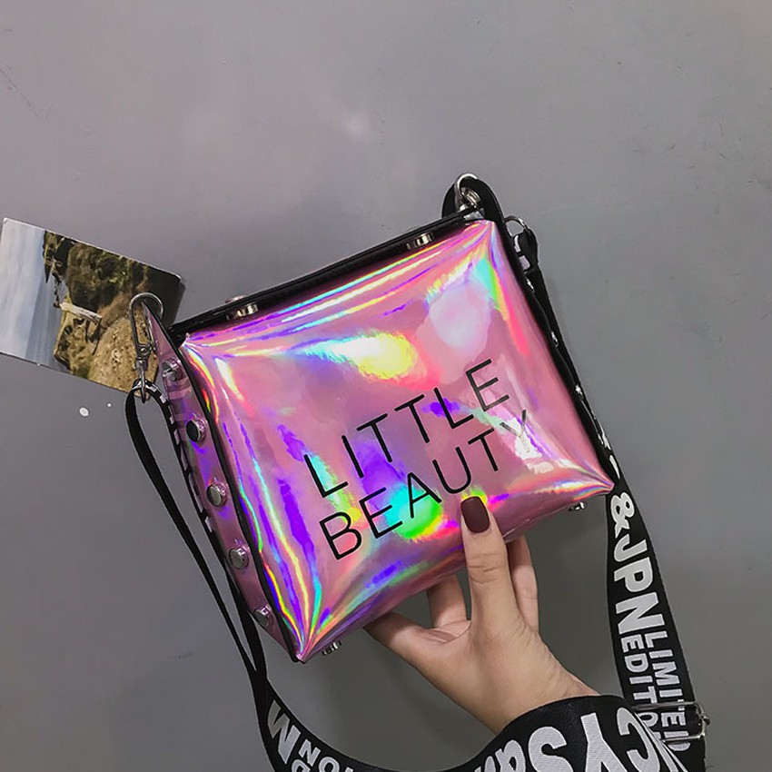 KW80445 SHINY SLING BAG PINK