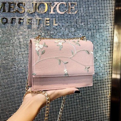 KW80469 WOMEN'S SQUARE SLING BAG LIGHT PINK