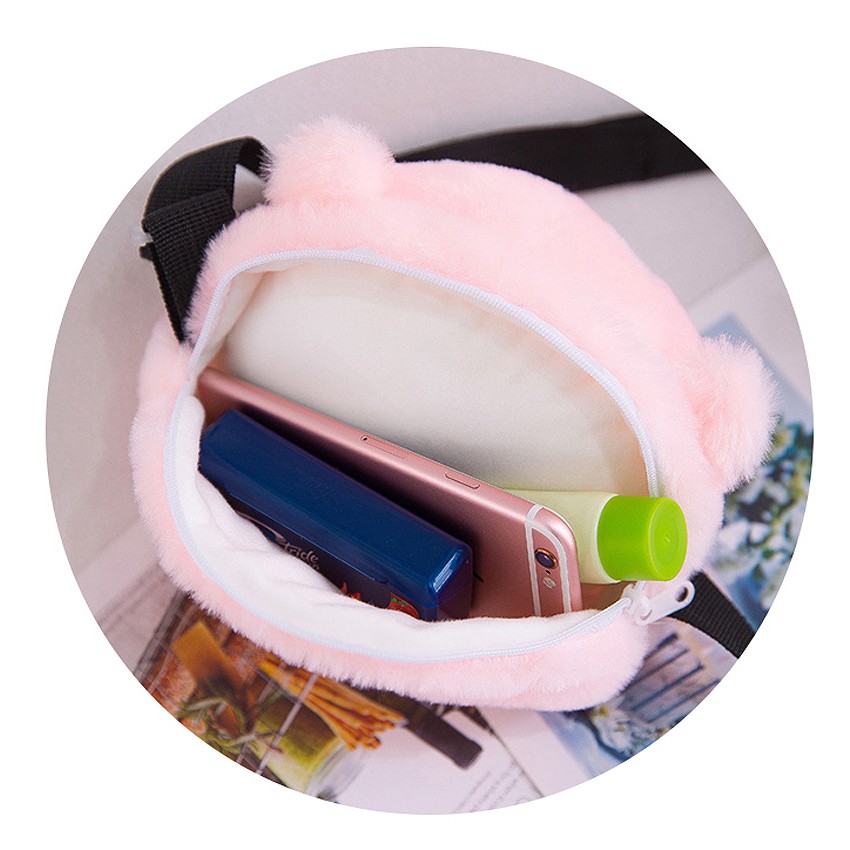 KW80479 CUTE SLING BAG PINK