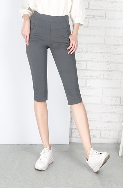 QA-680 WOMEN'S STRETCHABLE PANTS GREY