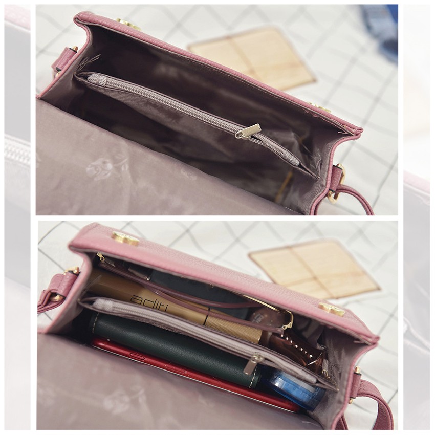 KW80533 STYLISH WOMEN'S BAG LIGHT PINK