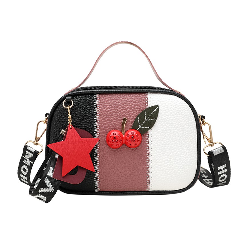 KW80573 CUTE BERRY SLING BAG DARK PINK