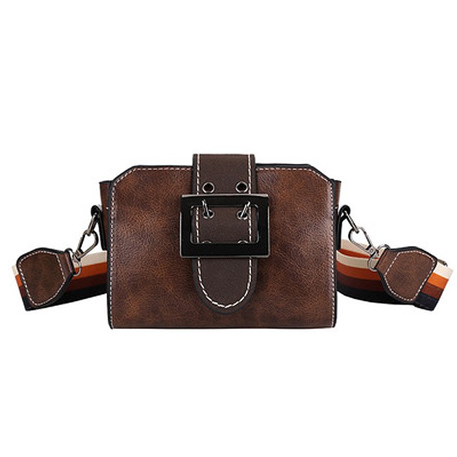 KW80595 CLASSIC STYLE BAG DARK BROWN