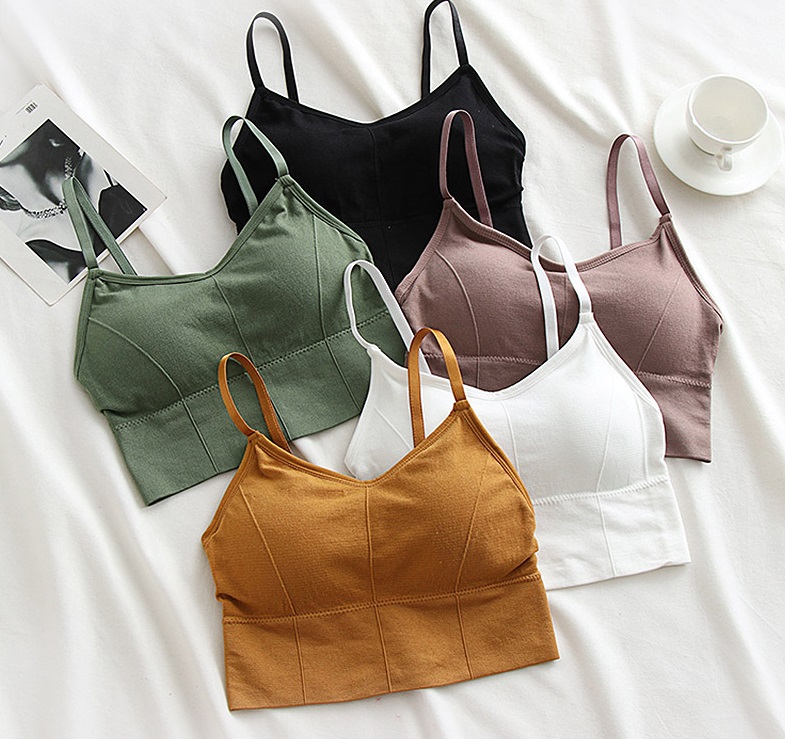 QA-701 BASIC BRALETTE GREY